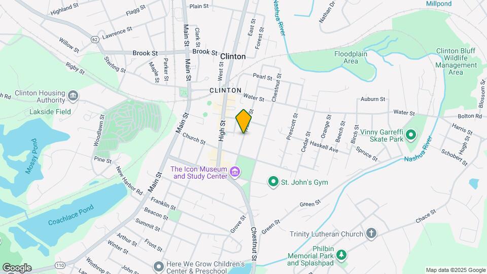 147 Oak St Map and Location Details