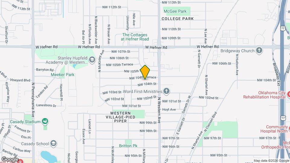 1137 NW 104th St Map and Location Details