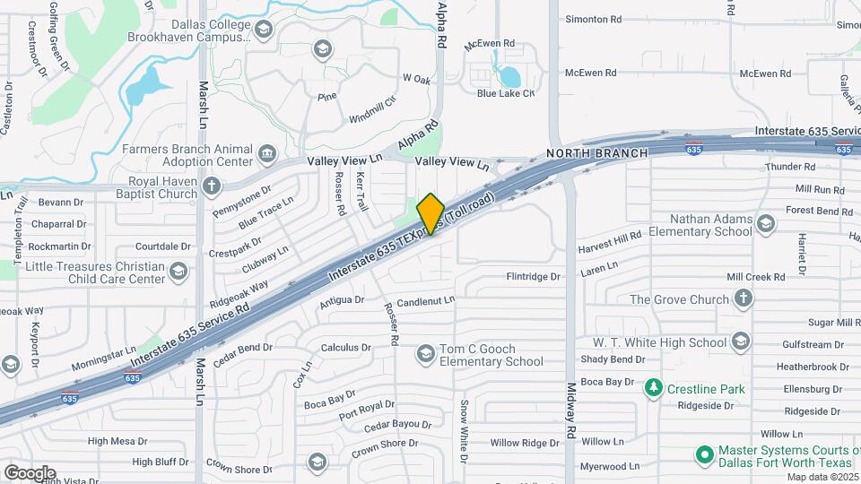 4115 Rosser Square Map and Location Details