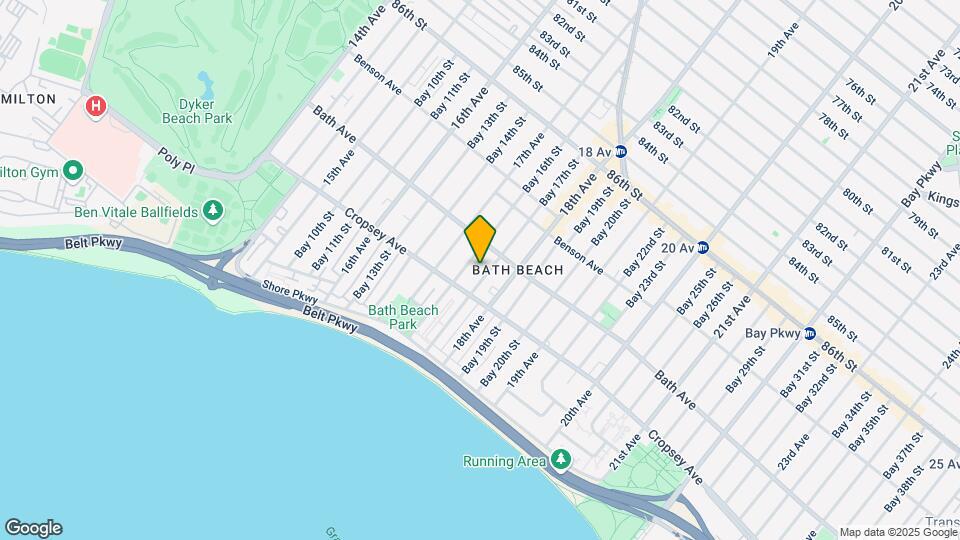 188-198 Bay 17th St Map and Location Details