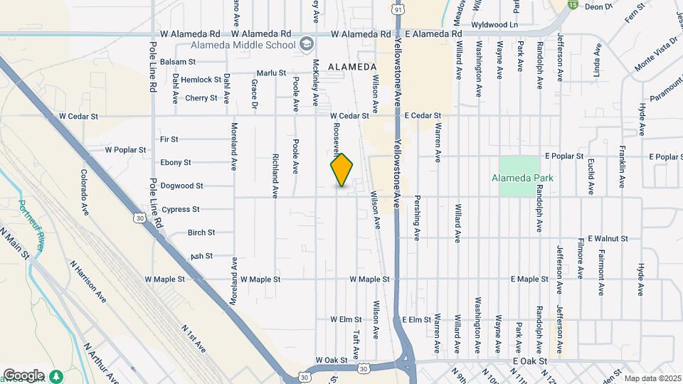 506 Roosevelt Ave Map and Location Details