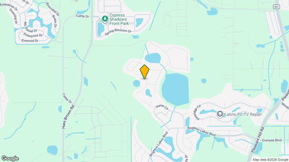 4423 Seven Canyons Dr Map and Location Details