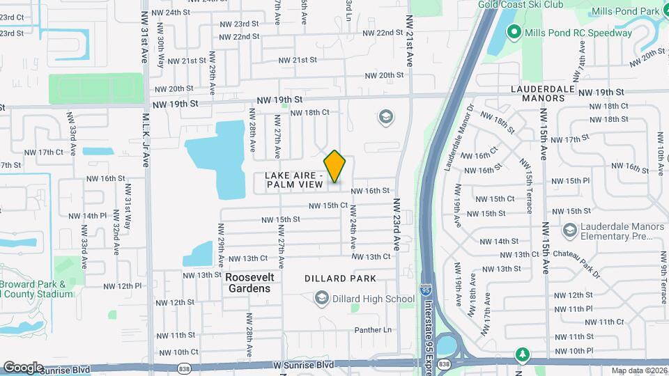 2471 NW 16th St Mapa y Detalles de la Ubicación