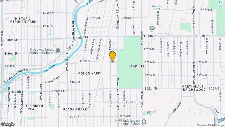 2757 Columbia Ave Map and Location Details