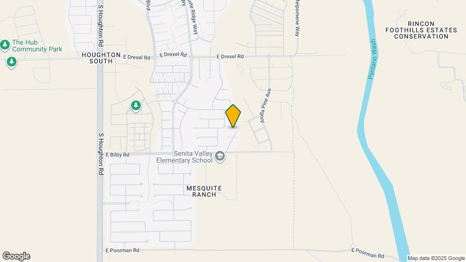 6006 S Hawks Hollow Ct Mapa y Detalles de la Ubicación