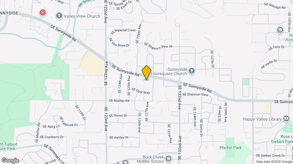 13250 SE 127th Ave Mapa y Detalles de la Ubicación