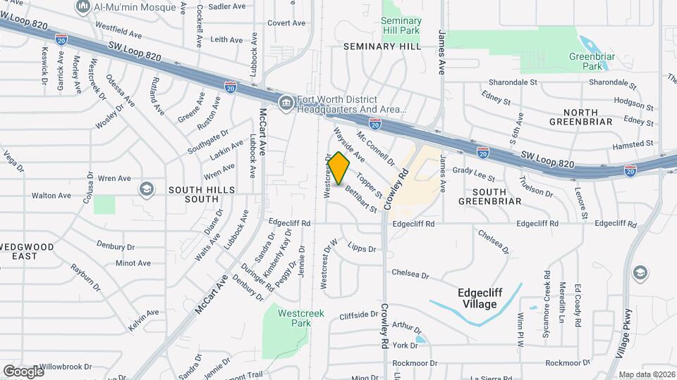 2101 Bettibart St Map and Location Details