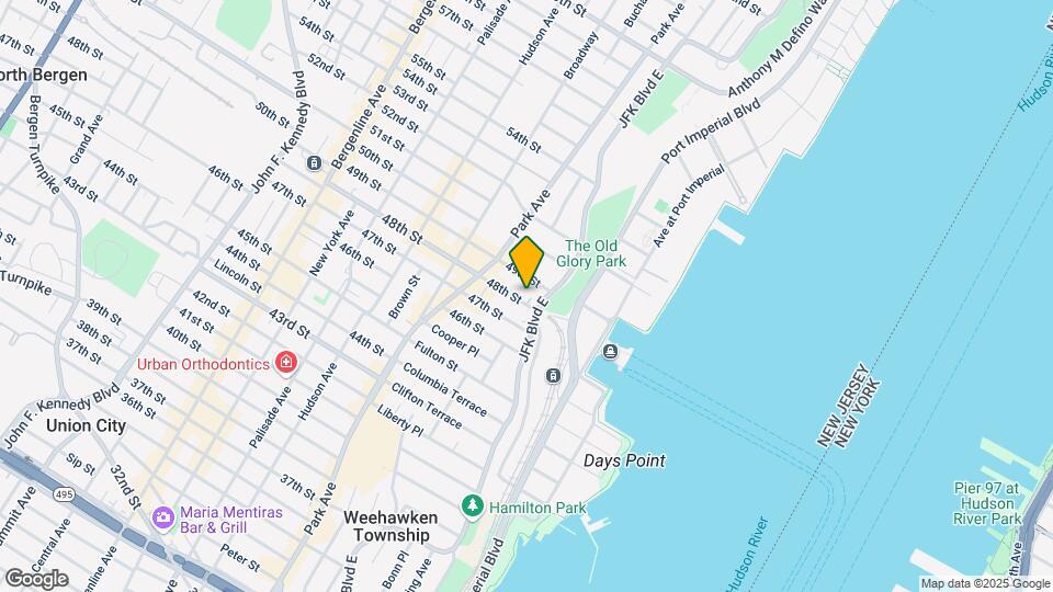 10 48th Street, Weehawken Map and Location Details