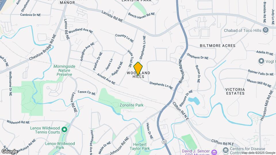 1040 Shepherds Ln NE Map and Location Details