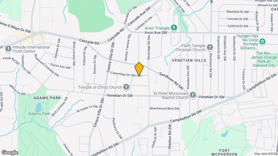 1848 Cummings Dr SW Map and Location Details