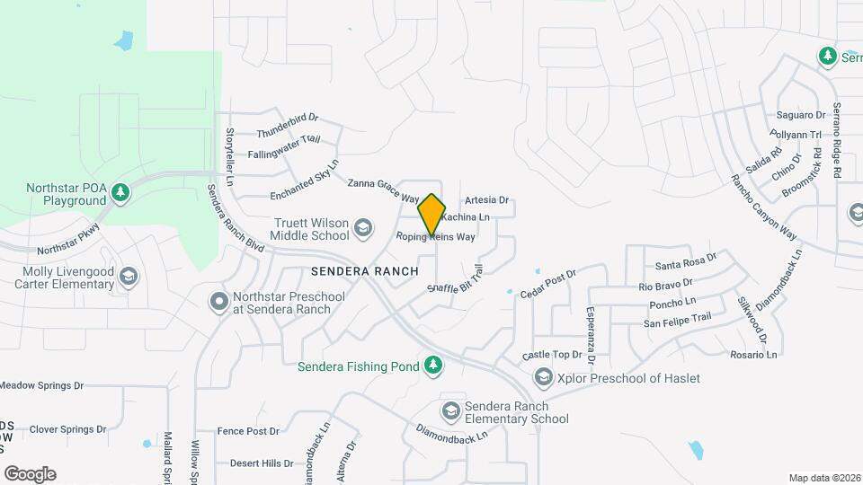 1201 Roping Reins Way Map and Location Details