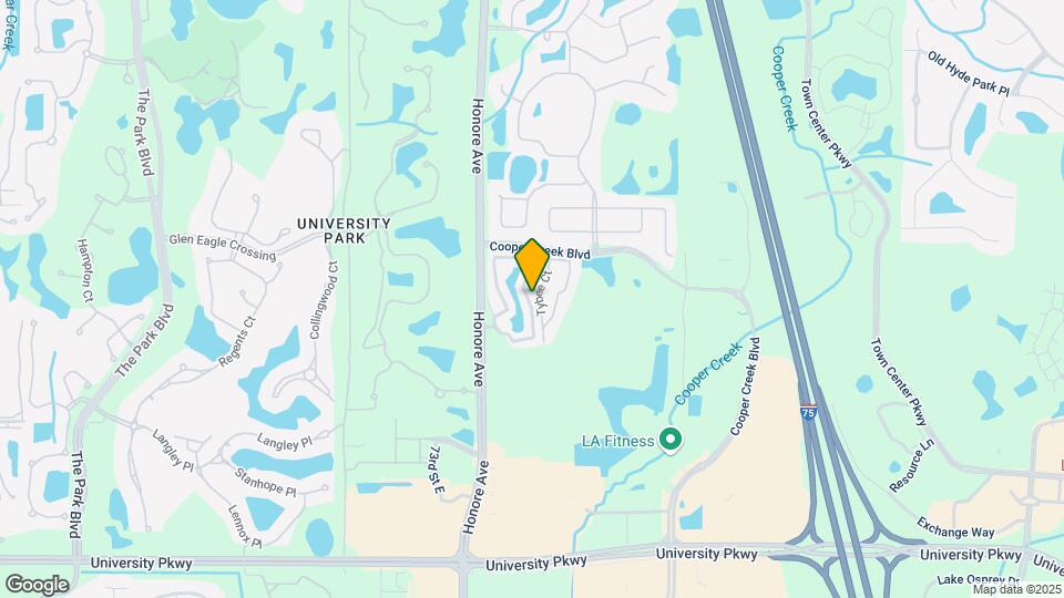 7605 Plantation Cir Map and Location Details