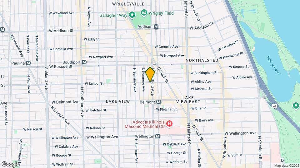 3258 N Sheffield Ave Mapa y Detalles de la Ubicación