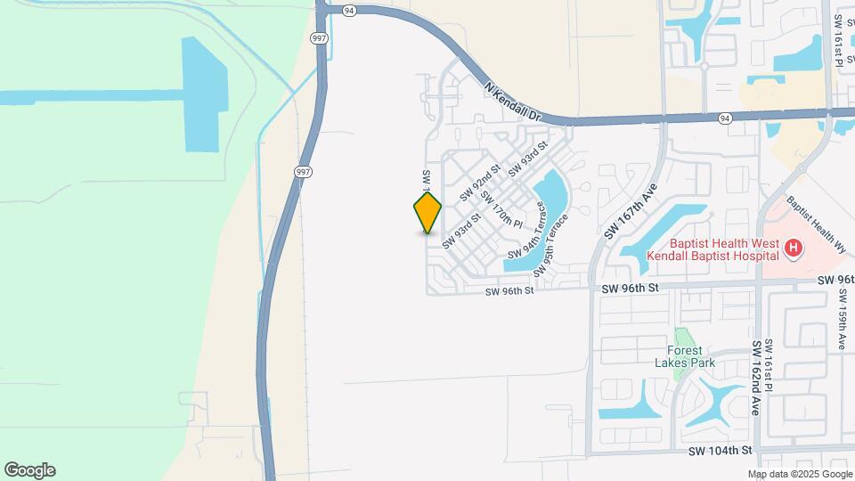 9283 SW 172nd Ave Map and Location Details