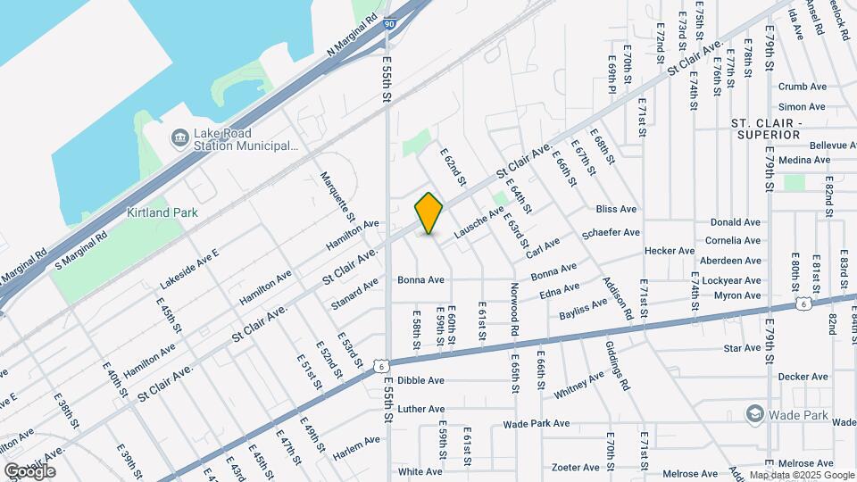 1134 E 60th St Map and Location Details