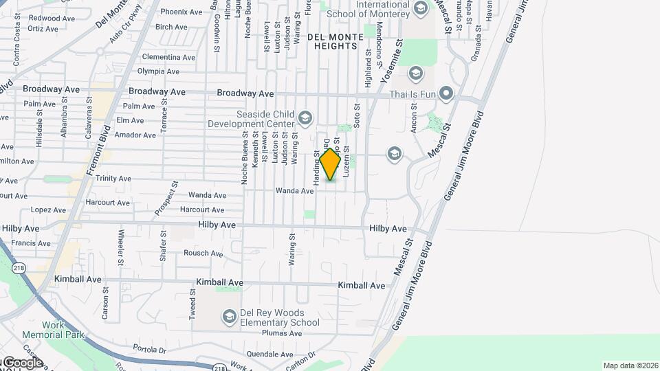 1288 Darwin St Map and Location Details