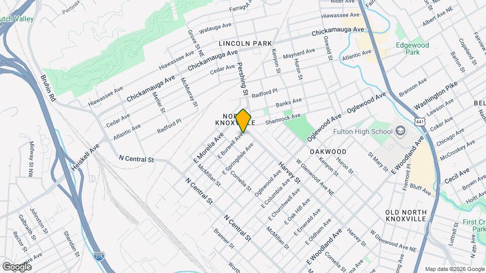 424 E Burwell Ave Mapa y Detalles de la Ubicación