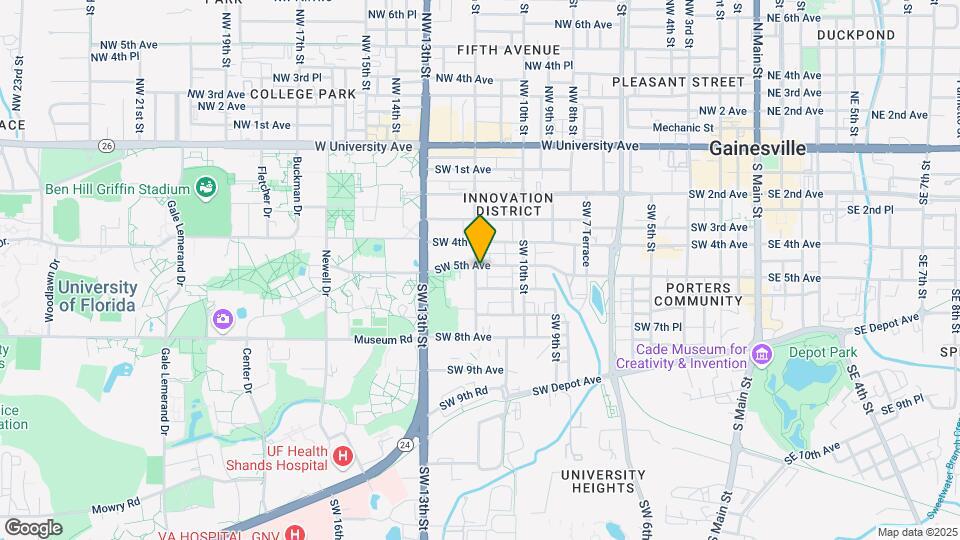 517 SW 12th St Map and Location Details