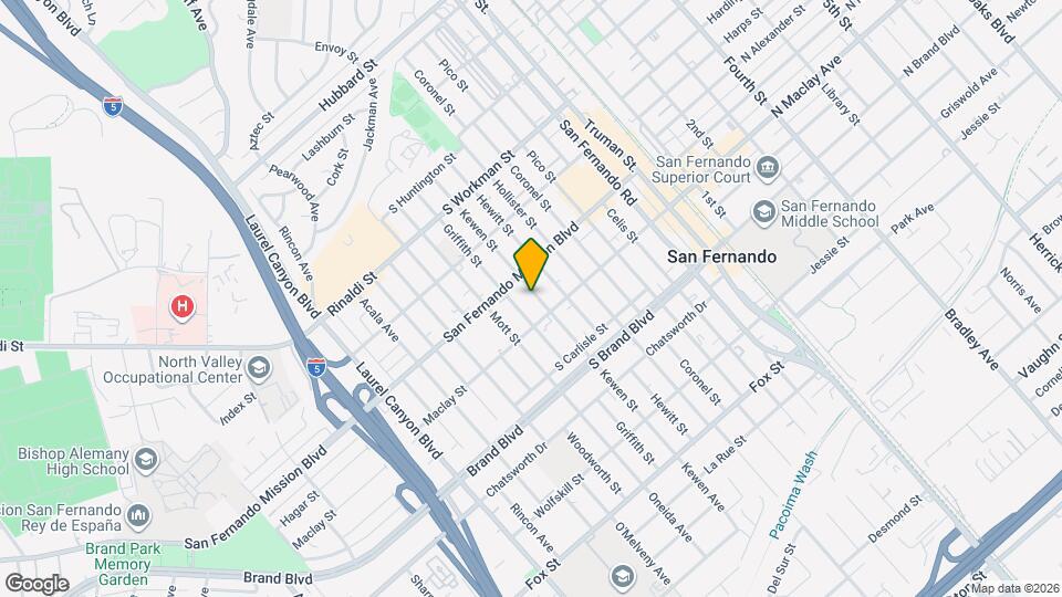 1124 Kewen St Map and Location Details