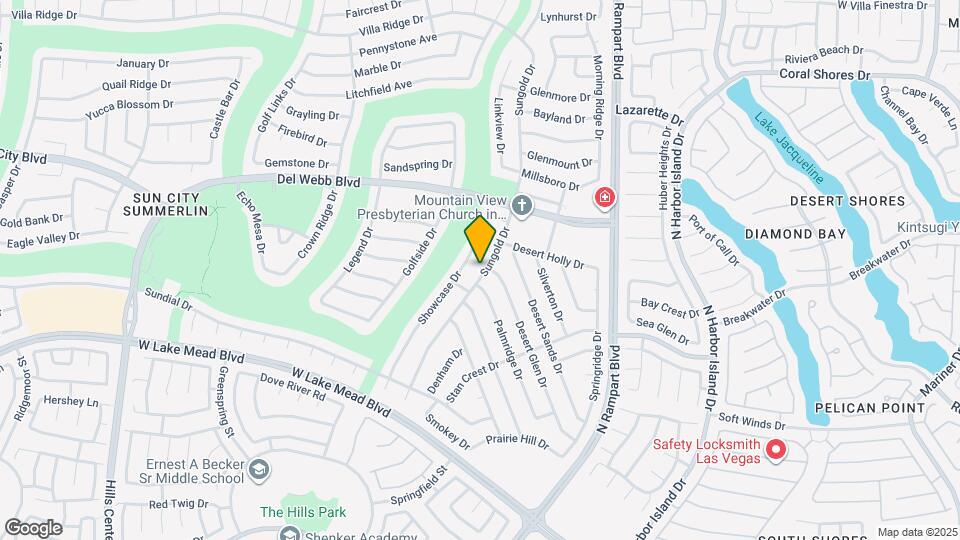 2717 Sungold Dr Map and Location Details