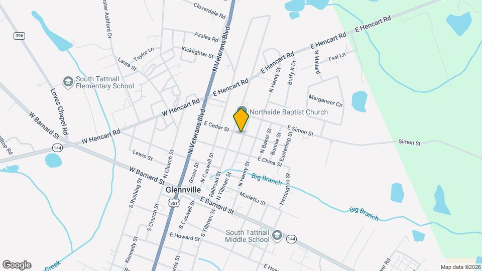 416 N Tillman St, Unit B Mapa y Detalles de la Ubicación