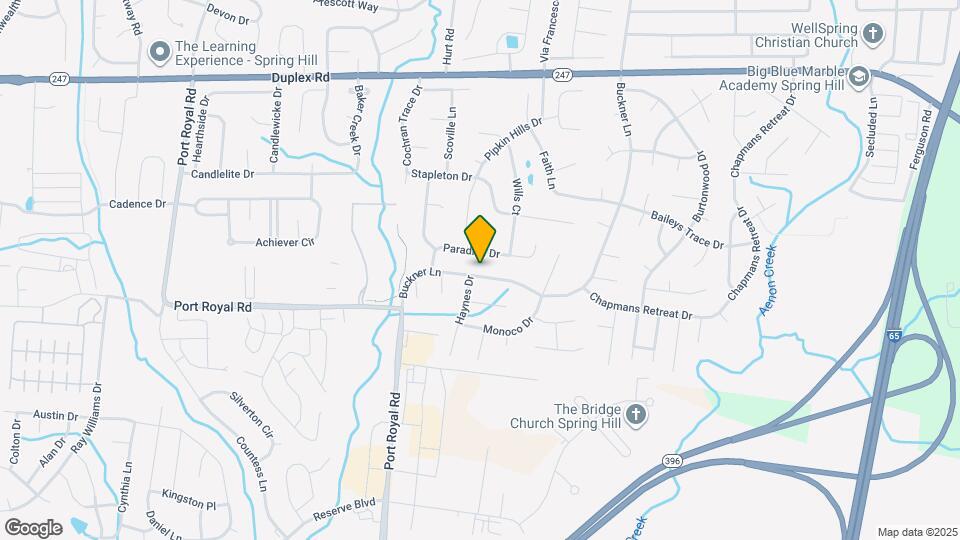 2989 Buckner Ln Map and Location Details