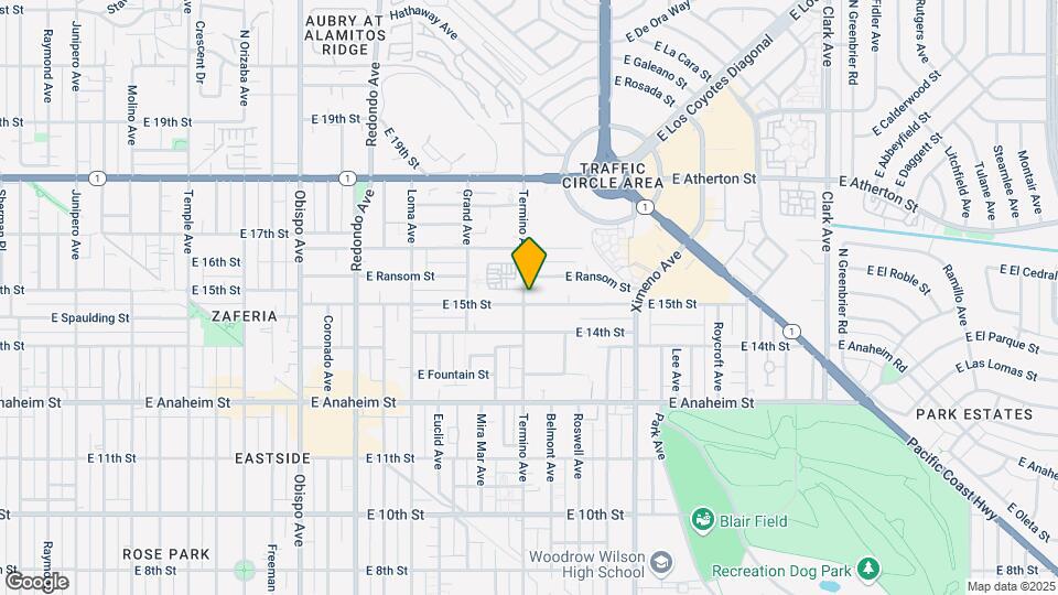 1508 Termino Ave Map and Location Details