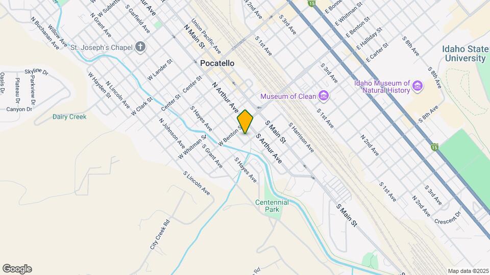 542 S Garfield Ave Map and Location Details