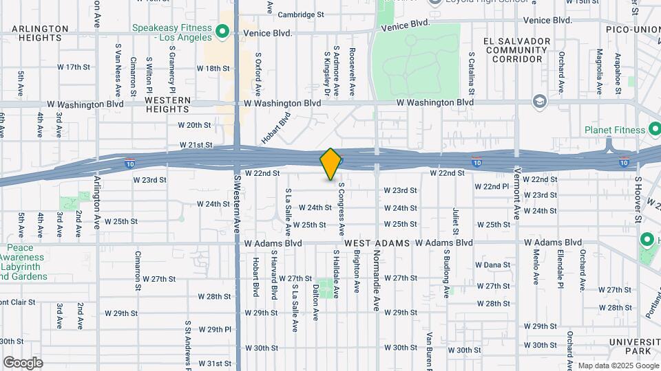 1895 W 23rd St Mapa y Detalles de la Ubicación