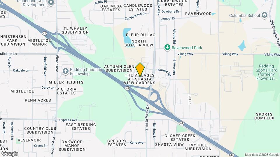 2340 Shining Star Way Map and Location Details