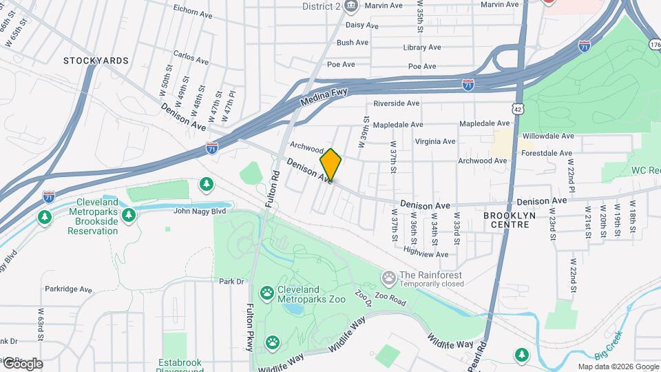 4103 Denison Ave Map and Location Details