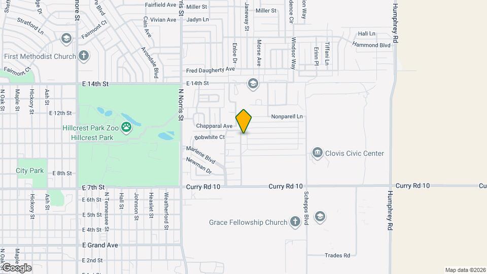 404 Almond Tree Ln Map and Location Details