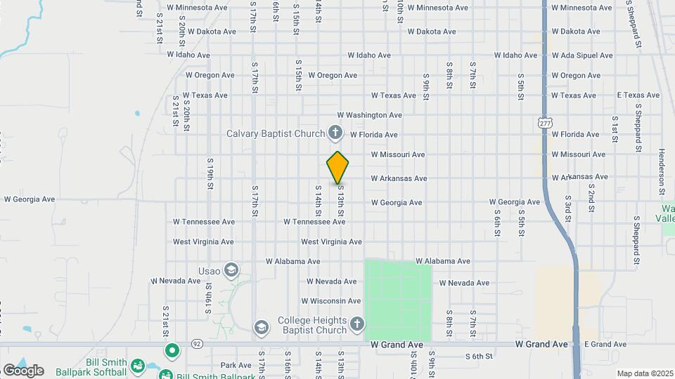 1316 S 13th St Map and Location Details