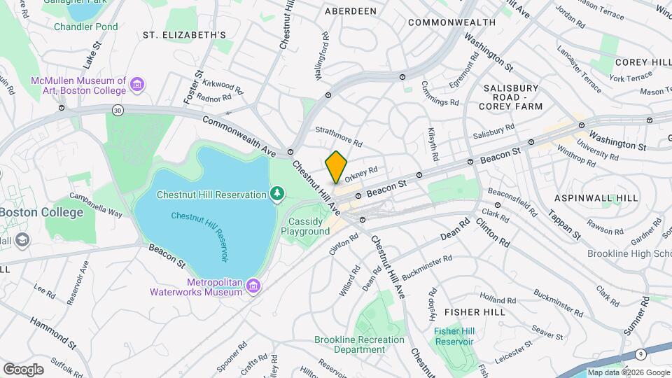 1960 Beacon St Map and Location Details