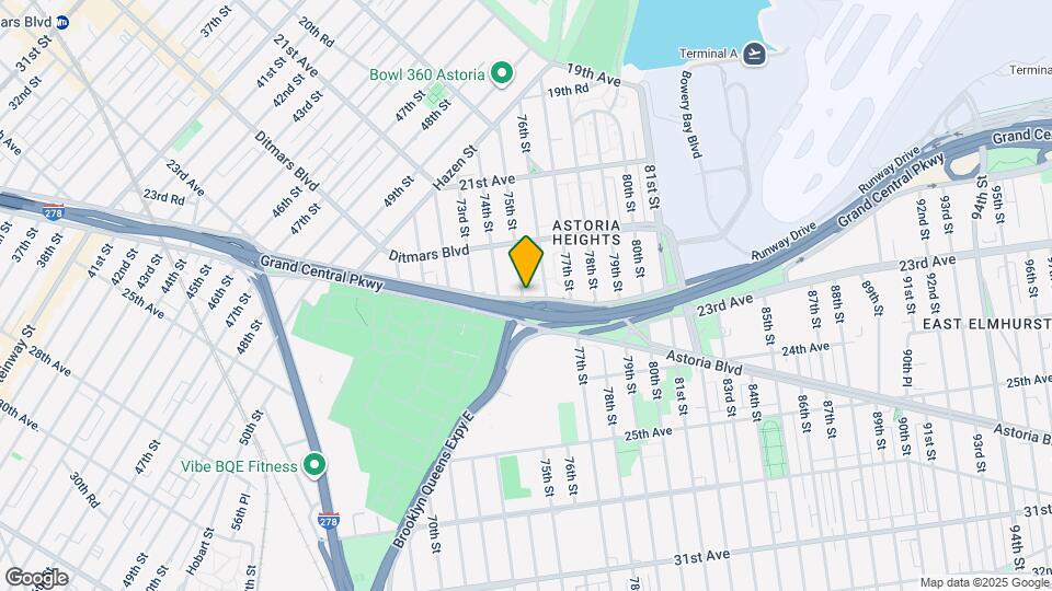 75-03 Astoria Blvd N Mapa y Detalles de la Ubicación