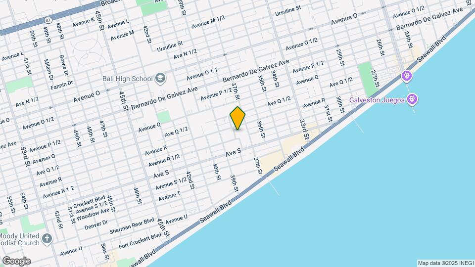2316 38th St Map and Location Details