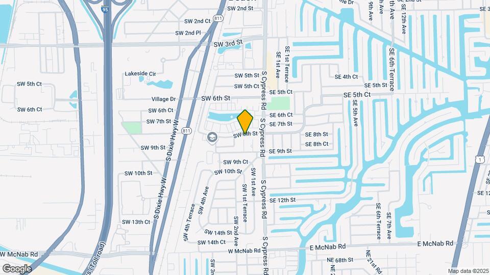 160 SW 8th St Map and Location Details