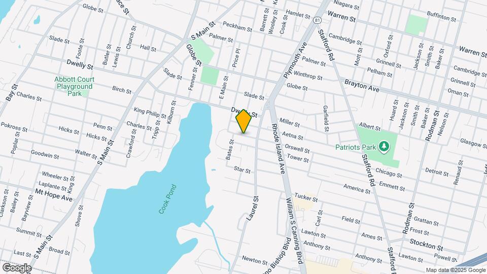 73 Orswell St Map and Location Details