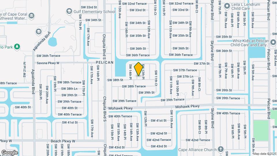 3737 SW 13th Ave Map and Location Details