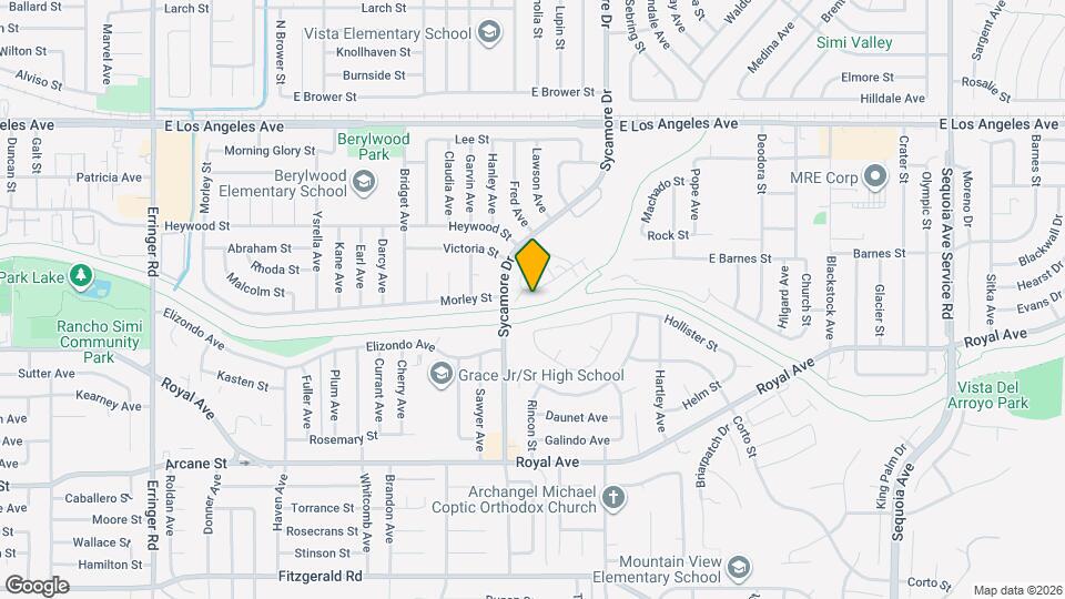 2610 Phipps Ave Map and Location Details