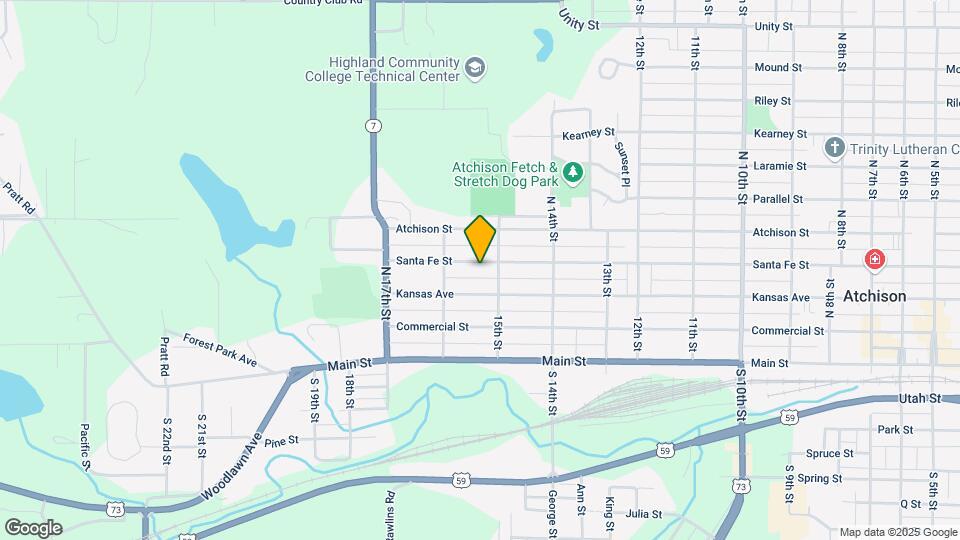 1510 Santa Fe St Map and Location Details
