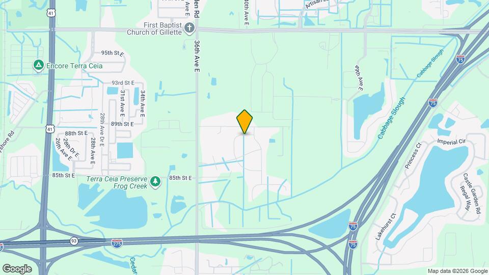 8652 40th Cir E Map and Location Details