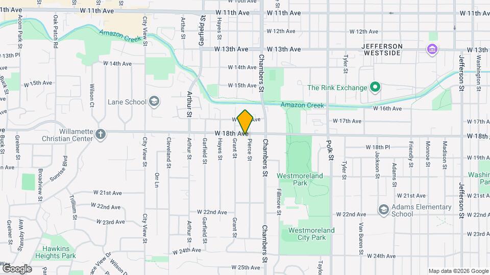 1770 W 18th Ave Map and Location Details