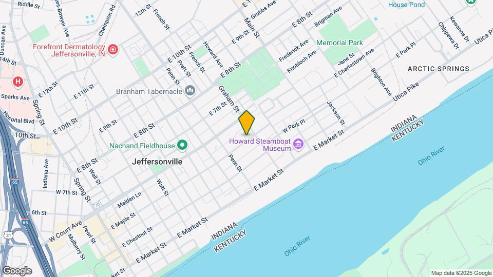 949-951 Maple St Mapa y Detalles de la Ubicación