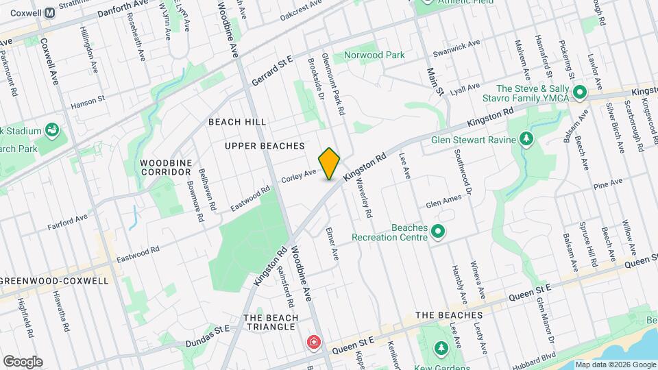 402 Kingston Rd Map and Location Details