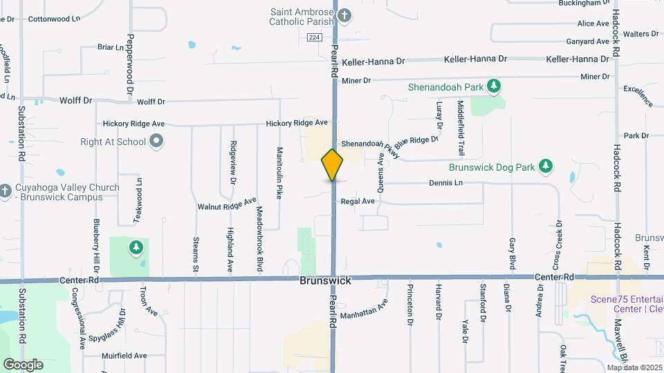 Towne Center Apartments Map and Location Details