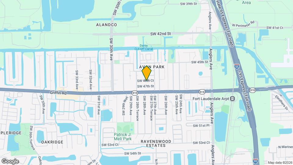 2748 SW 46th Ct Mapa y Detalles de la Ubicación