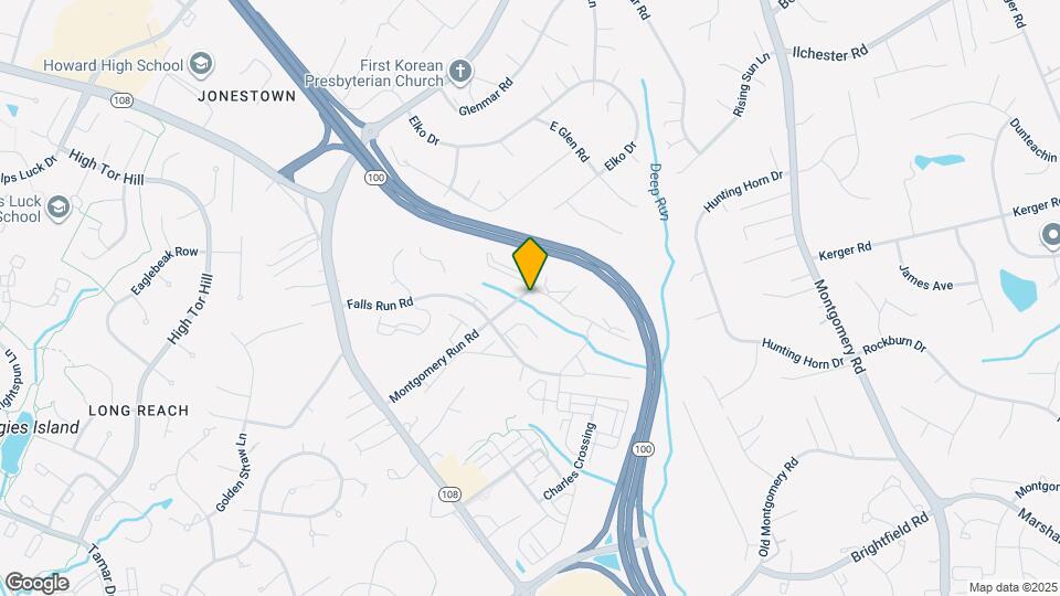 8573 Falls Run Rd Map and Location Details