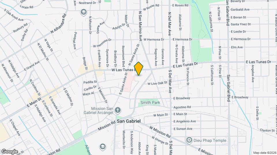 120 de Anza St Map and Location Details