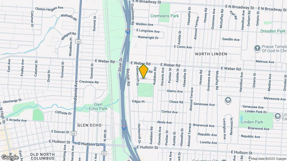 751 E Tulane Rd Map and Location Details